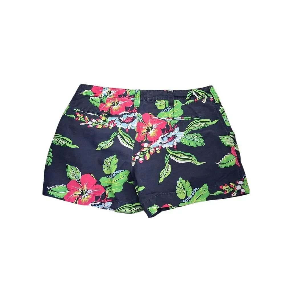 Ralph Lauren 8 tropical print short cruise beach